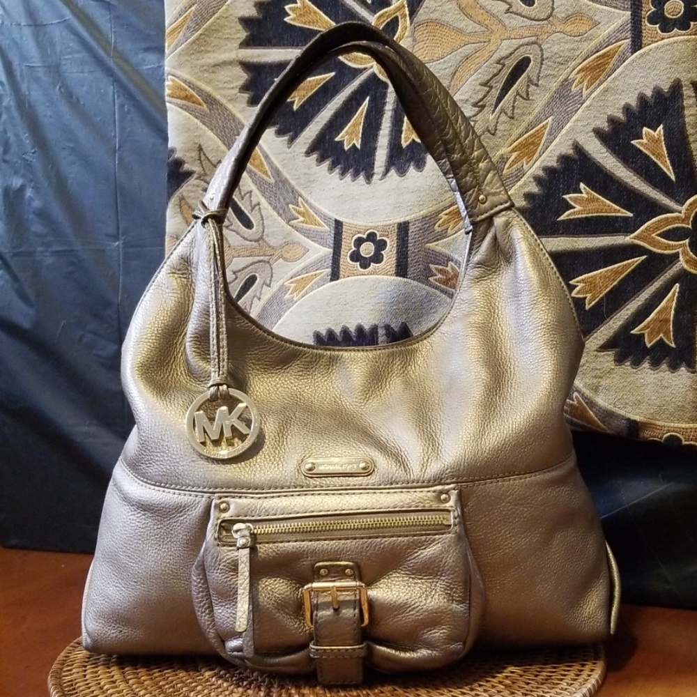 MICHAEL Michael Kors metaluc leather bag